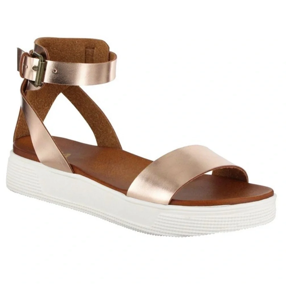 MIA KIDS Girls Champagne Gold Sz 4